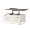 AMERICANA MODERN - COTTON Cocktail Table with Lift Top