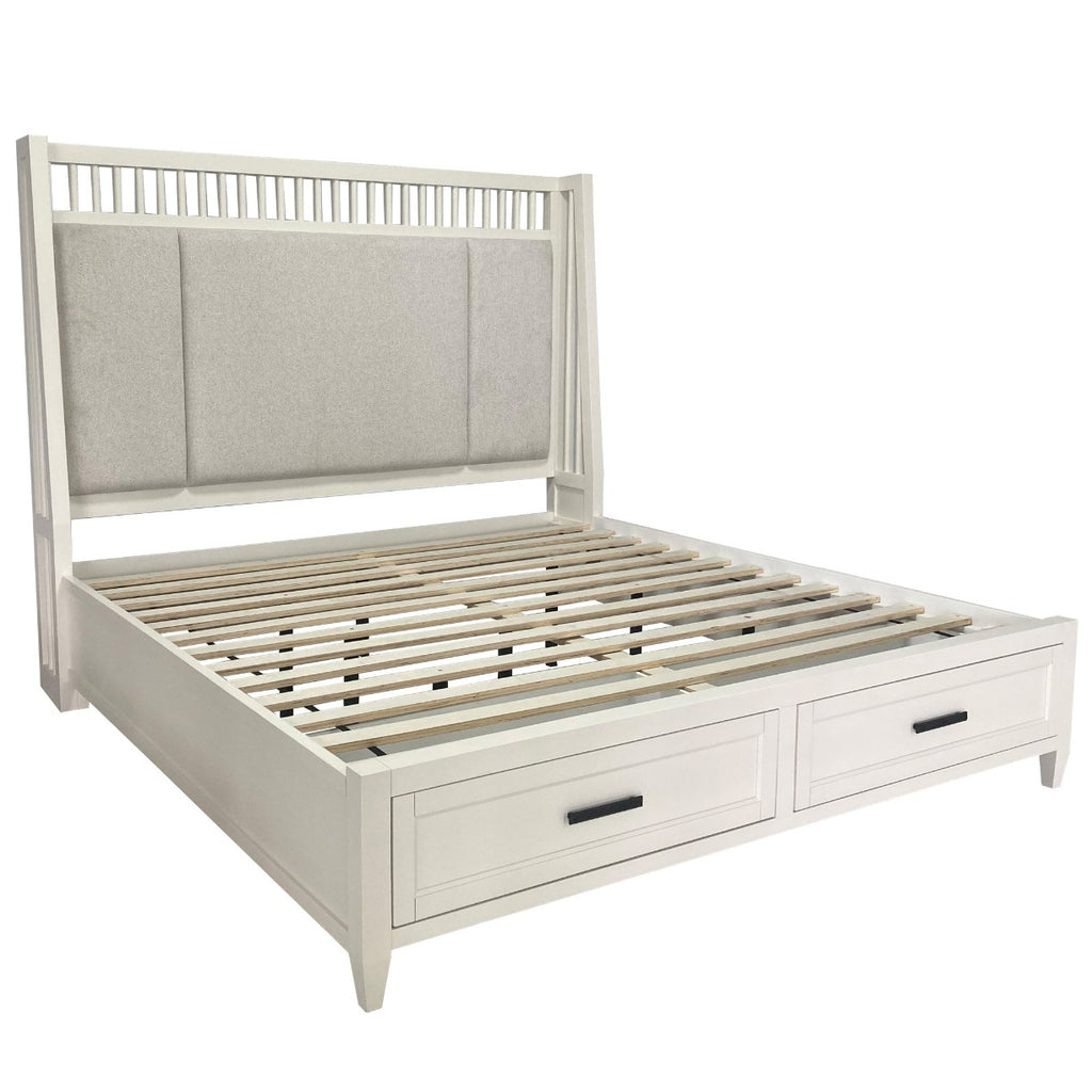 AMERICANA MODERN BEDROOM Queen 5/0 Shelter Bed - Parker