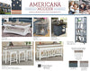 AMERICANA MODERN - COTTON Hutch Backpanel