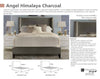 ANGEL - HIMALAYA CHARCOAL Queen Bed 5/0