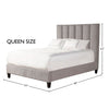 AVERY - STREAM Queen Bed 5/0