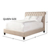 CAMERON - DOWNY Queen Bed 5/0