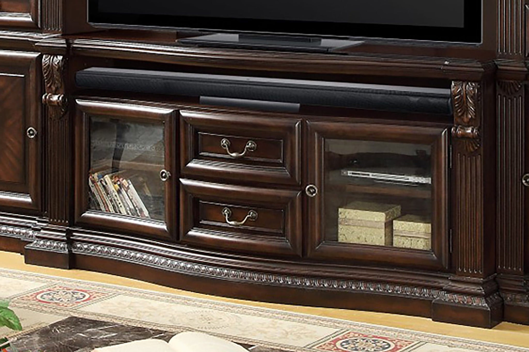 BELLA 67 in. TV Console with power center - Parker House Furniture