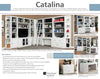 CATALINA 6-piece Workspace Library Wall