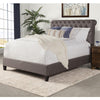 CAMERON - SEAL Upholstered Bed Collection (Grey)