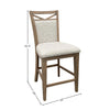 AMERICANA MODERN DINING Counter Chair Upholstered  (2/CTN Sold in pairs)