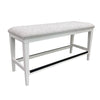 AMERICANA MODERN DINING Bench Counter Upholstered 49 in.