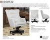 DC#122-ALA - DESK CHAIR Leather Desk Chair
