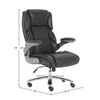 DC#313HD-OZO - DESK CHAIR Fabric Heavy Duty Desk Chair - 350 lb.