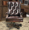 DC#112-HA - DESK CHAIR Leather Desk Chair