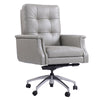 DC#128 Verona Grey - DESK CHAIR Leather Desk Chair