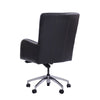 DC#130 Verona Blackberry - DESK CHAIR Leather Desk Chair