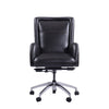 DC#130 Verona Blackberry - DESK CHAIR Leather Desk Chair