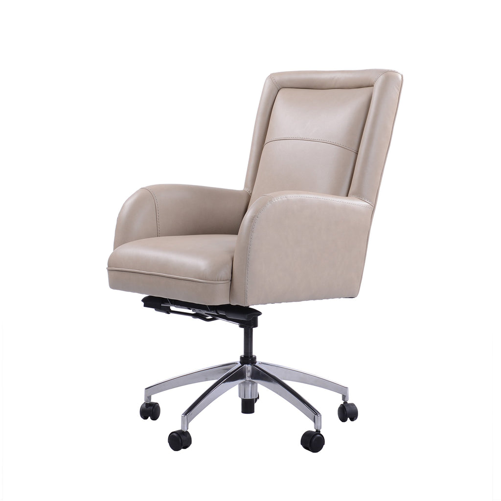 DC 130 Verona Linen DESK CHAIR Leather Desk Chair Parker House