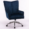DC505 - BLANKET NAVY Fabric Desk Chair