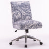 DC506 - MARBLE BLUE Fabric Desk Chair
