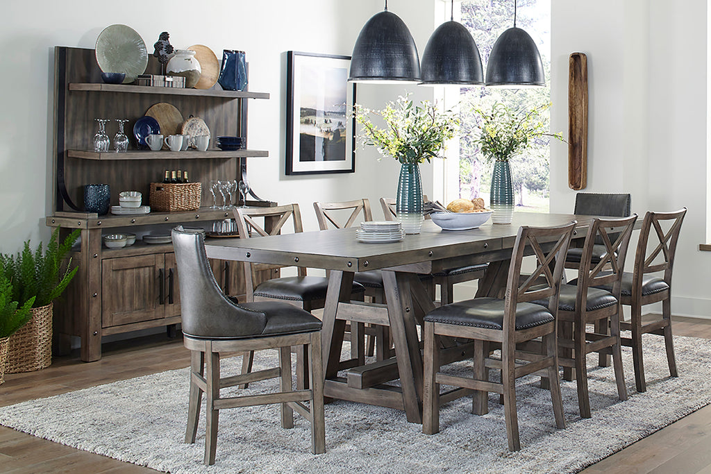 【配送不可】DOERI COUNTER TABLE(oak) & CHAIR Amazon.com - East West Furniture YAPB5-OAK-C 5 Piece Kitchen