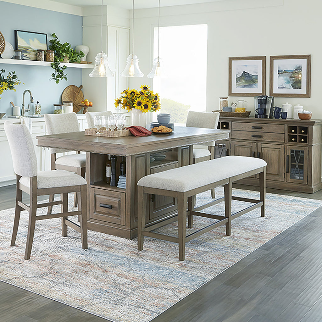 Homan counter height dining table discount