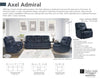 AXEL - ADMIRAL  Power Reclining Collection