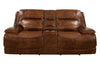 COLOSSUS - NAPOLI BROWN Power Console Loveseat
