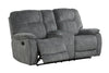 COOPER - SHADOW GREY Manual Console Loveseat