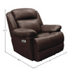 ECLIPSE - FLORENCE BROWN Power Recliner