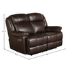 ECLIPSE - FLORENCE BROWN Power Loveseat