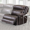 ECLIPSE - FLORENCE BROWN Power Right Arm Facing Recliner