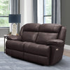 ECLIPSE - FLORENCE BROWN Power Loveseat