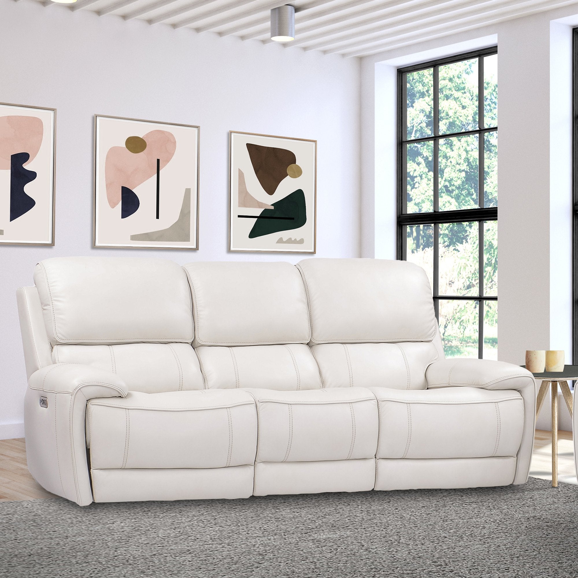 EMPIRE - VERONA IVORY Power Sofa - Parker House Furniture
