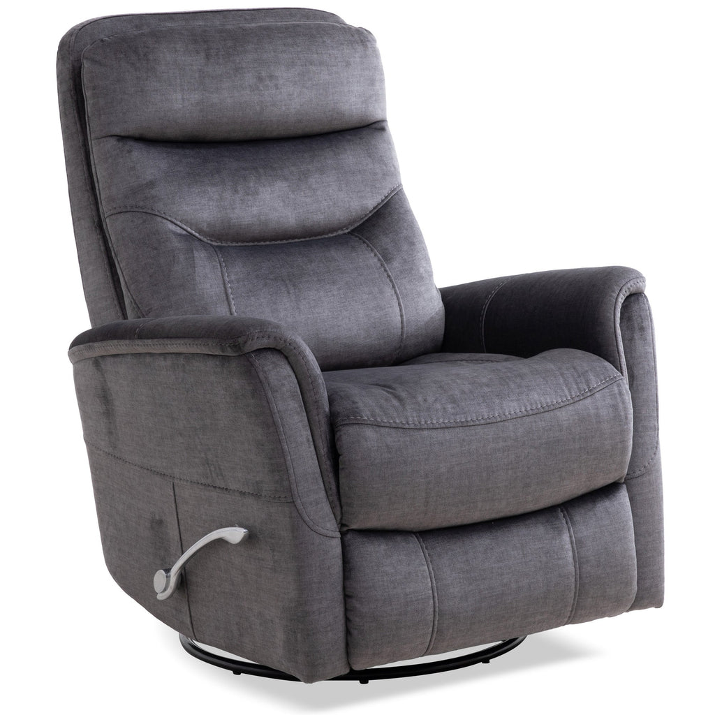 GEMINI - CAPRI CHARCOAL Manual Swivel Recliner - Parker House