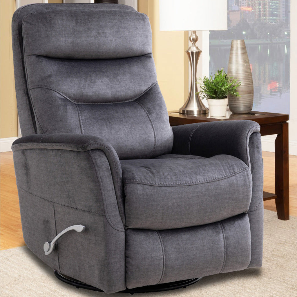 Capri glider deals recliner swivel