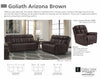 GOLIATH - ARIZONA BROWN Manual Reclining Collection