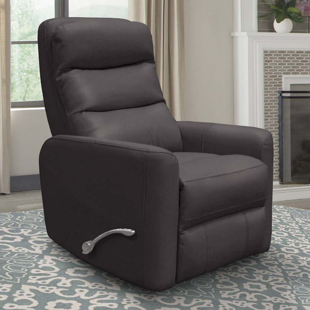 GILIORI　Michel Ragon　ミシェル・ラゴン Fjords Milan Leather Swivel Glider Power Recliner Chair in Two