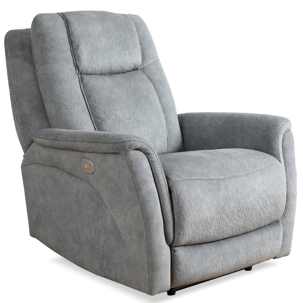 LINUS - HUDSON GREY Power Zero Gravity Recliner - Parker House