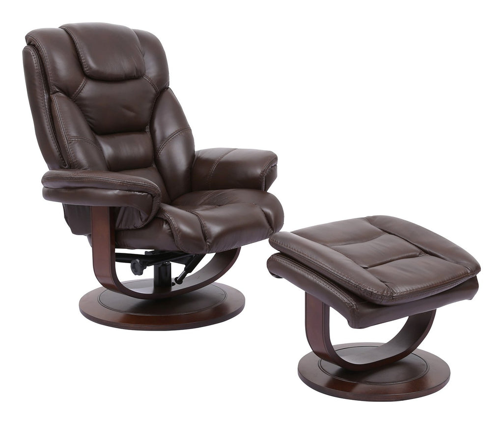 Monarch store swivel recliner