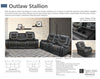 OUTLAW - STALLION Power Console Loveseat