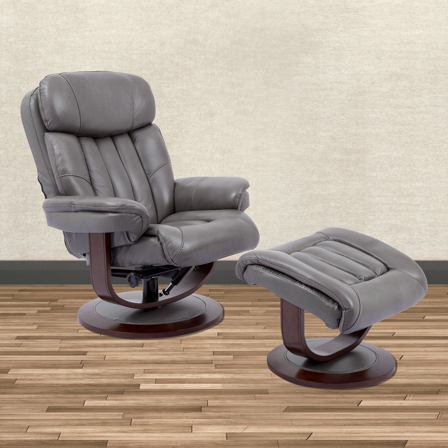 Manual swivel recliner with ottoman sales