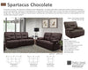 SPARTACUS - CHOCOLATE Power Sofa