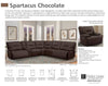 SPARTACUS - CHOCOLATE Armless Chair