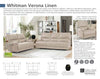 WHITMAN - VERONA LINEN - Powered By FreeMotion Power Cordless Sofa