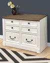 PROVENCE Lateral File with Finished Back