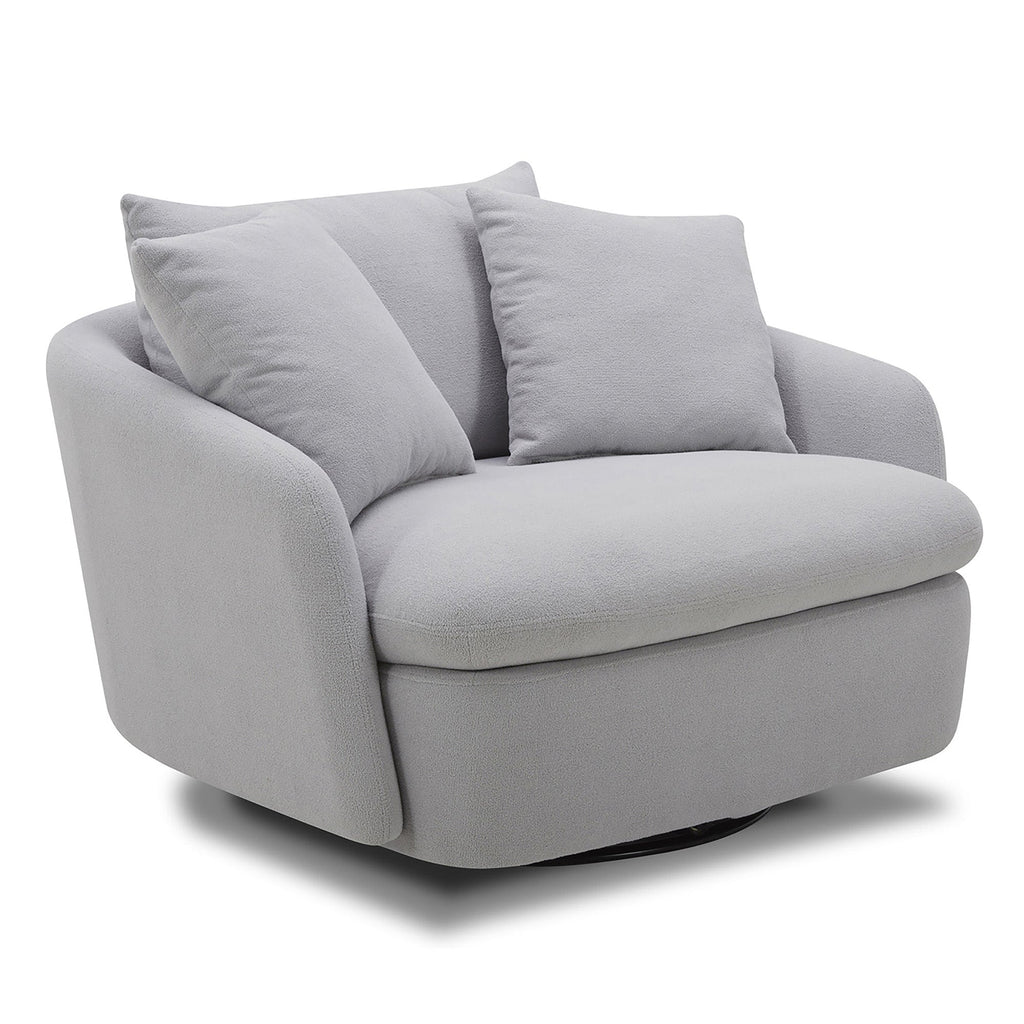 Aqif swivel best sale barrel chair