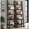 TEMPE - TOBACCO Pair of Etagere Bookcases