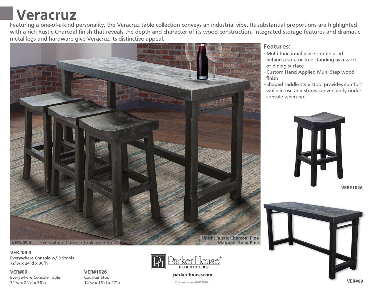 VERACRUZ Chairside Table