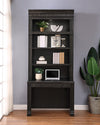 WASHINGTON HEIGHTS In-wall Library Desk and Hutch